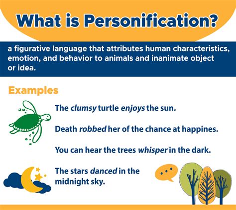 examples of personification.